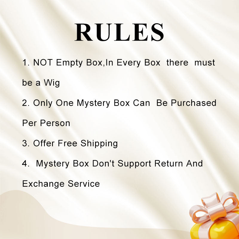 ZSF Mystery Box Only $99 Must Get A Wig Valued Over $199 1Piece