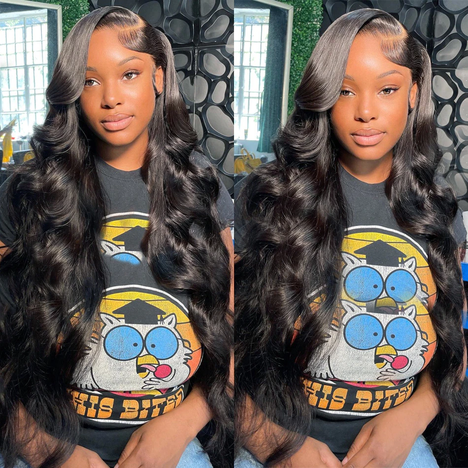 ZSF Body Wave Invisible 13*6 HD Lace Frontal Wig Real Human Hair