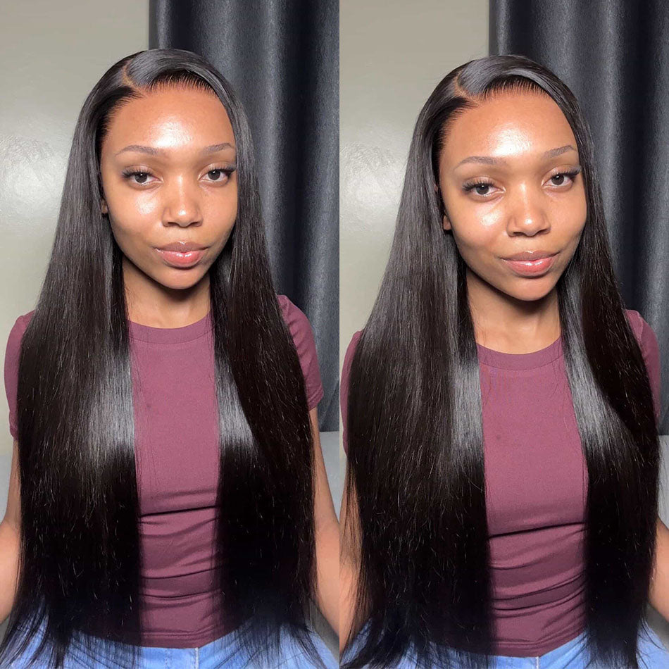 ZSF Straight Undetected 13*6 HD Lace Frontal Wig Hair Human Hair