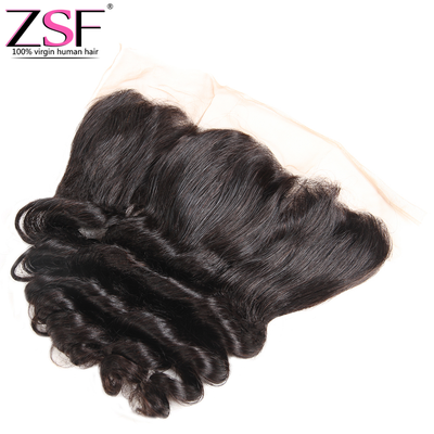 ZSF Hair HD Lace Frontal Closure Loose Wave 13x4 Free Part 1piece
