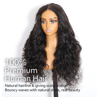 ZSF 6*6/7*7 HD Lace Body Wave Wear Go Drawstring Cap Fit All Human Hair Beginner Friendly
