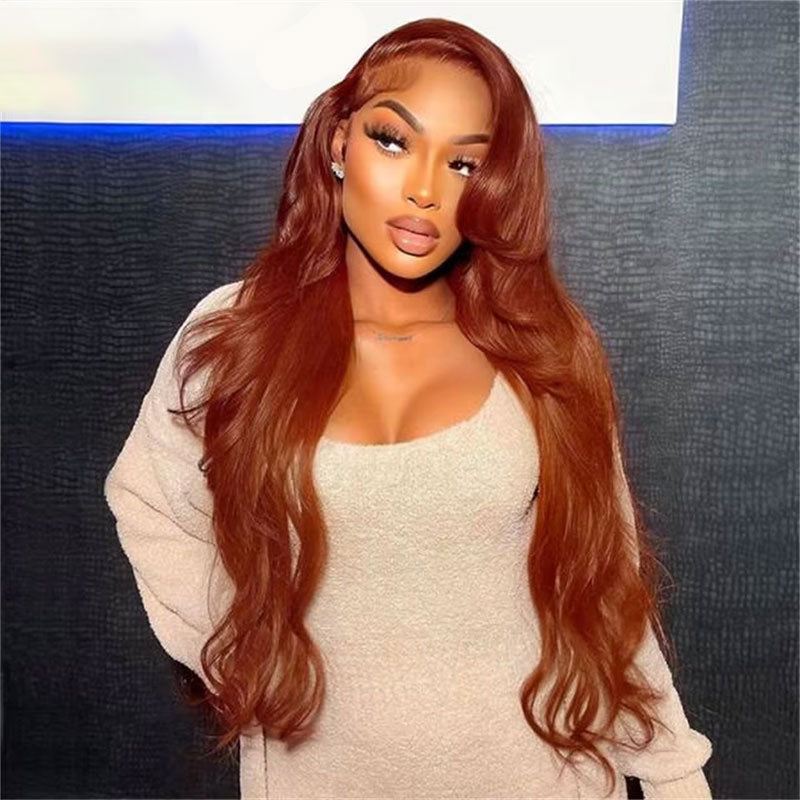 ZSF Pre-everything Ginger Brown Pre-bleached Body Wave Tiny Knots