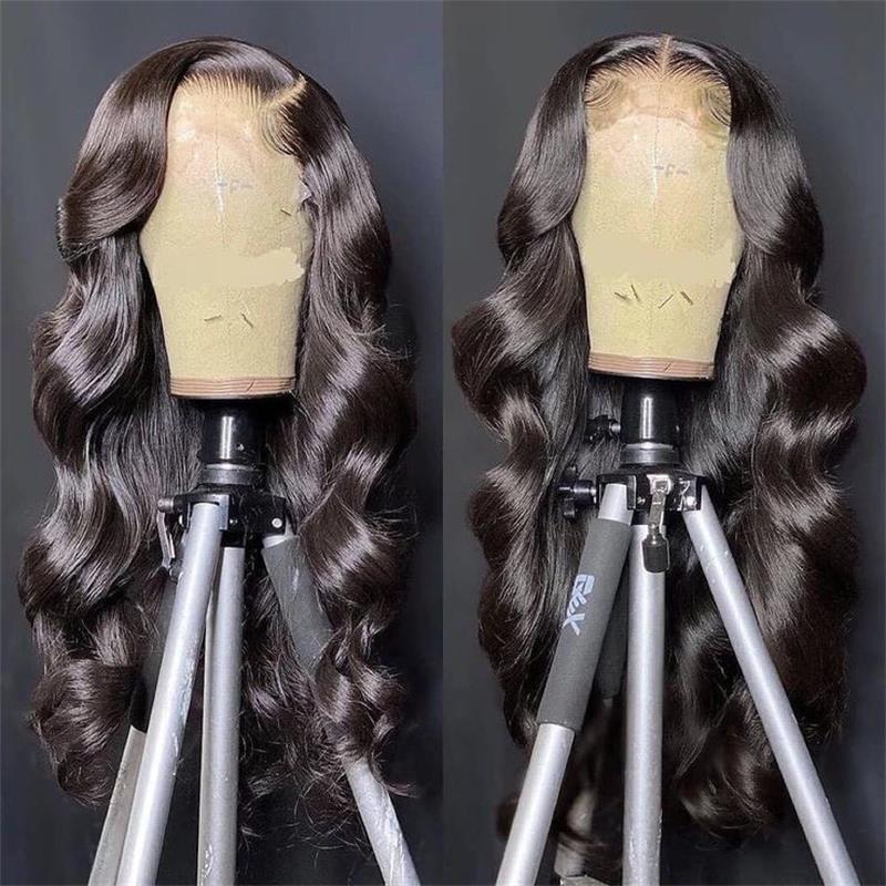 ZSF Body Wave Invisible 13*6 HD Lace Frontal Wig Real Human Hair Natural Hairline