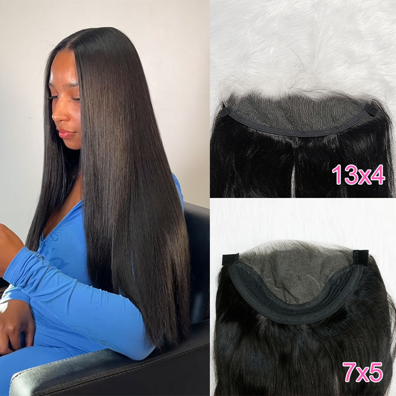 ZSF ZIP Wig With Optional Replaceable Tops Silky Straight  HD Lace Virgin Hair Natural Black