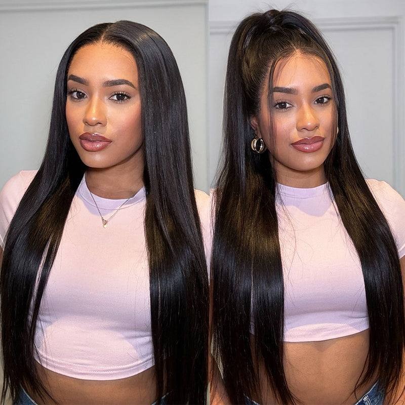 ZSF Straight Undetected 13*6 HD Lace Frontal Wig Hair Human Hair Wigs