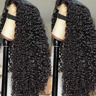 ZSF Pixie Curly HD Lace Frontal Wig Curly Lace Wig Long Hair
