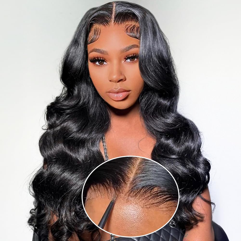 ZSF 9×6 HD Lace M-Cap Wear&Go Wig Glueless Wig Body Wave Pre-bleached Tiny Knots  Pre-Plucked Hairline