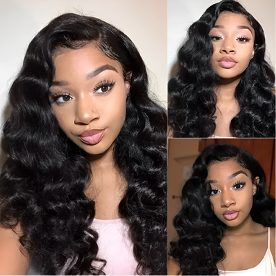 (BUY 2 PAY 1)ZSF Hair Loose Wave HD Lace Frontal Melted Skin Wig Human Hair Wig