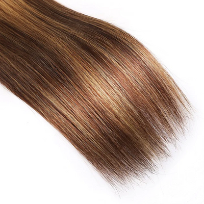 ZSF Hair 8A Grade Brown Blonde Highlight P4/27 Hair Bundles Hair Weave 1bundle
