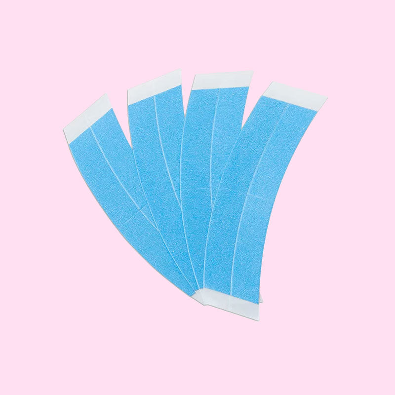 (Not Single Sale)ZSF Blue Double Sided Waterproof Lace Wigs Adhesive Tape Strips for Lace Front Wig 20 Pcs Flash Sale