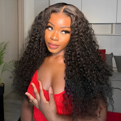 ZSF Upgrade 7*5 Glueless Deep Wave  HD Lace Closure Beginner Friendly Human Virgin Hair