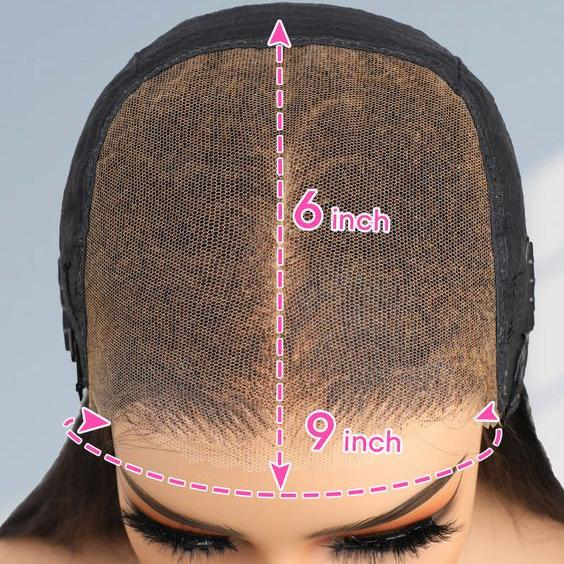 ZSF 9*6 HD Lace Glueless Wig Loose Deep Wave Pre-Cut Tiny Knots Natural Hairline Human Hair