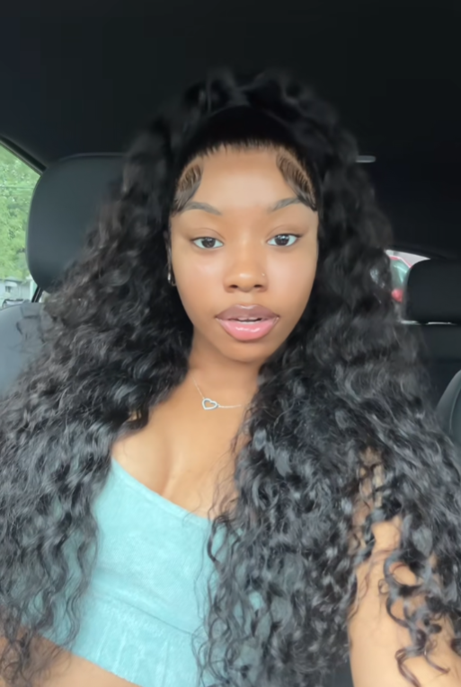 【Dollfacecourtney With ZSF】Water Wave 13*6 HD Full Lace Frontal Wigs Vigin Human Lace Hair Wig