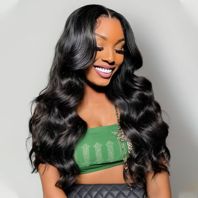 ZSF Upgrade 7*5 Glueless Wig Pre-bleached Knots HD Lace Closure Wig Body Wave Ready To Go Wig