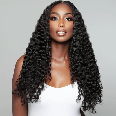 (BUY 1 GET 1 Free)ZSF Burmese Curly Hair Lace Wig Burmese Wig Virgin Hair Unprocessed Human Hair