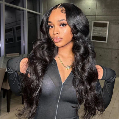 ZSF Upgrade 7*5 Glueless Wig Pre-bleached Knots HD Lace Closure Wig Body Wave Ready To Go Wig