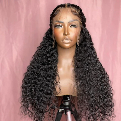 (BUY 2 PAY 1)ZSF HD Water Wave Invisiable Lace Frontal Wig 100% Remy Hair