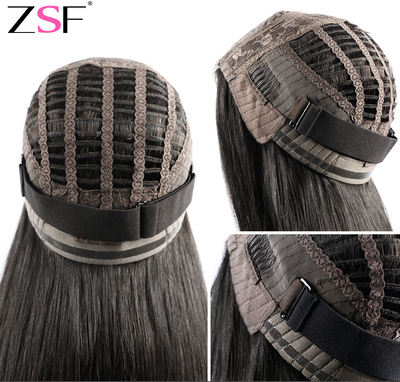 ZSF Hair Breathable Air Cap Water Wave Glueless HD Lace Closure Beginner Friendly