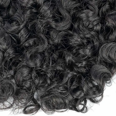 ZSF Hair Grade Double Drawn Hair Burmese Curl 1Bundle 100% Unprocessed Human Hair Weave Extensions