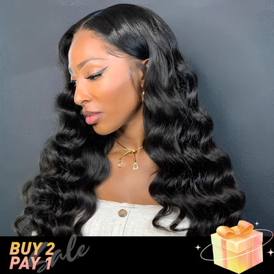 (BUY 2 PAY 1)ZSF Hair Loose Wave HD Lace Frontal Melted Skin Wig Human Hair Wig
