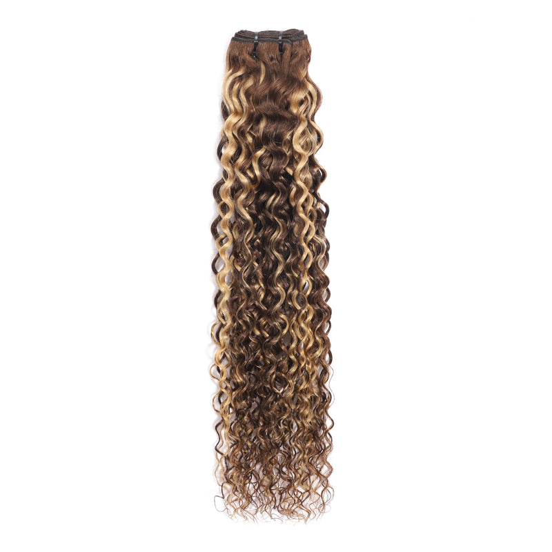 ZSF Hair 8A Grade Brown Blonde Highlight P4/27 Hair Bundles Hair Weave 1bundle
