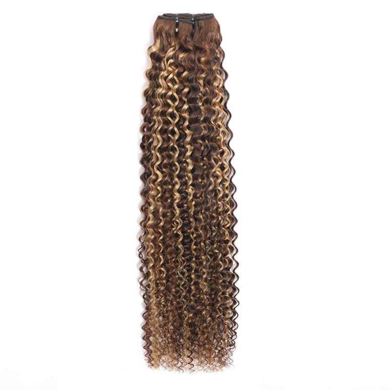 ZSF Hair 8A Grade Brown Blonde Highlight P4/27 Hair Bundles Hair Weave 1bundle