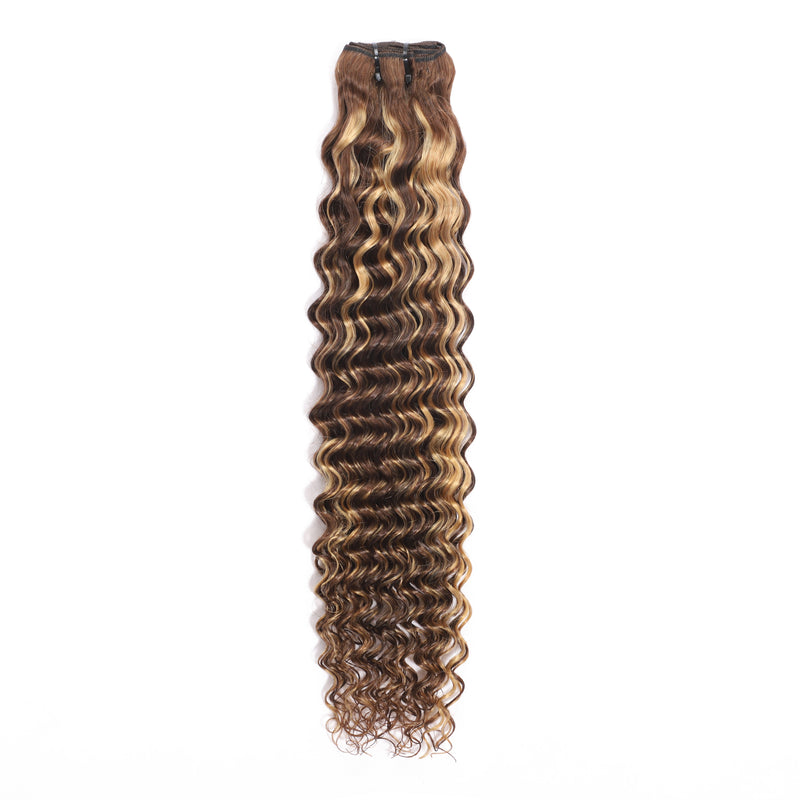 ZSF Hair 8A Grade Brown Blonde Highlight P4/27 Hair Bundles Hair Weave 1bundle