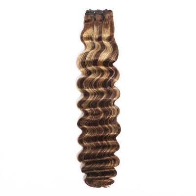 ZSF Hair 8A Grade Brown Blonde Highlight P4/27 Hair Bundles Hair Weave 1bundle