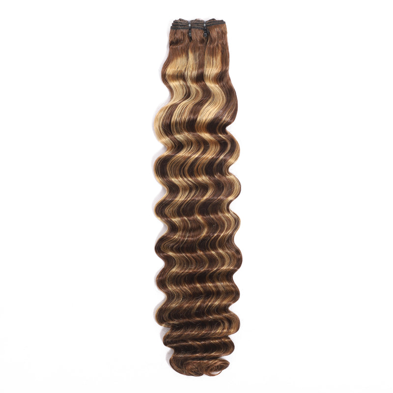 ZSF Hair 8A Grade Brown Blonde Highlight P4/27 Hair Bundles Hair Weave 1bundle