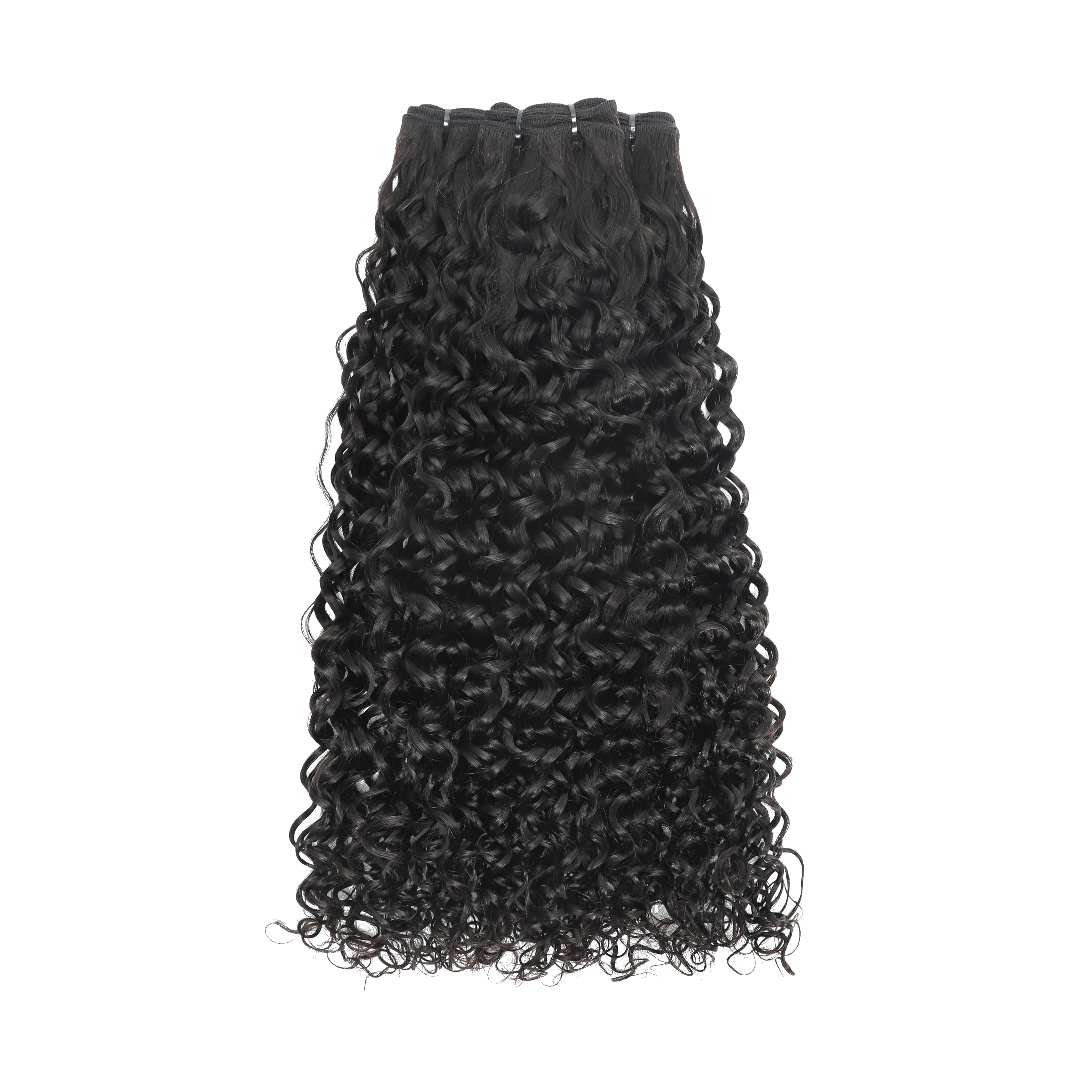 ZSF Hair 12A Water Wave Hair 1Bundle 100% unprocessed Human Hair Natural Black Color
