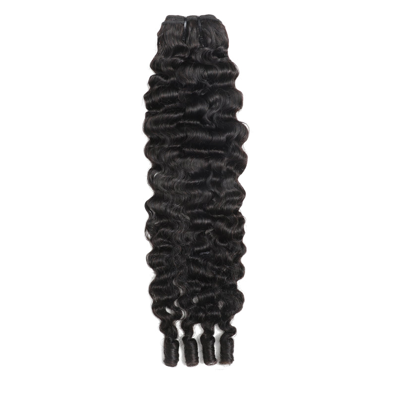 ZSF Hair Burmese Curly Virgin Hair 3Bundles With Lace Frontal Natural Black 8A Grade