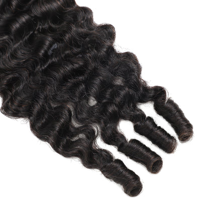 ZSF Hair Grade 8A Grade Burmese Curly 1Bundle 100% unprocessed Human Hair Natural Black