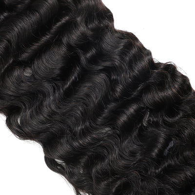 ZSF Hair Burmese Curly Virgin Hair 3Bundles With Lace Frontal Natural Black 8A Grade