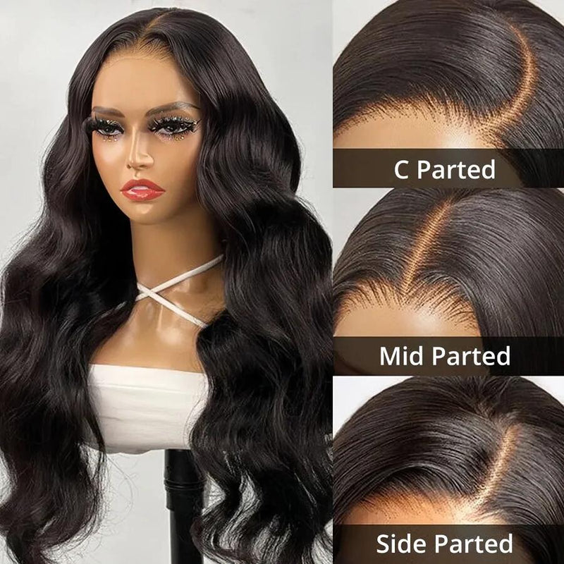 ZSF Upgrade 7*5 Glueless Wig Pre-bleached Knots HD Lace Closure Wig Body Wave Ready To Go Wig