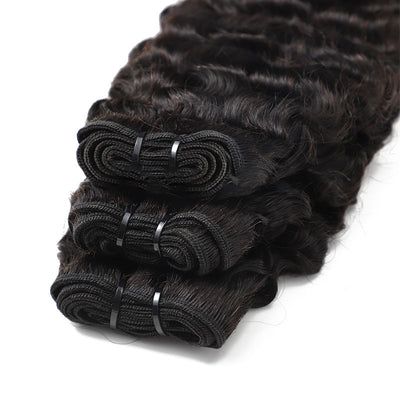 ZSF Hair Burmese Curly Virgin Hair 3Bundles With Lace Frontal Natural Black 8A Grade