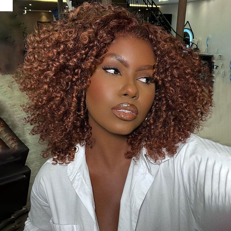 ZSF Hair 3-In-1 Half Wig Flip Over Burmese Curly 33