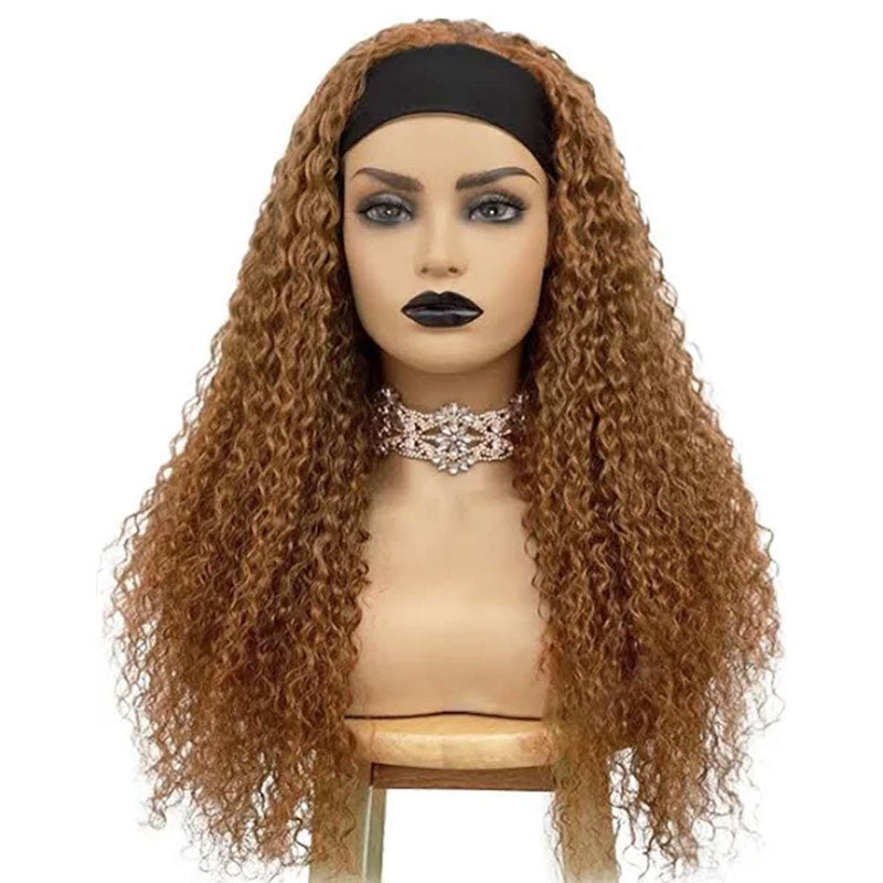 (Clearance Sale) ZSF Hair Headband Wig Jerry Curly 30