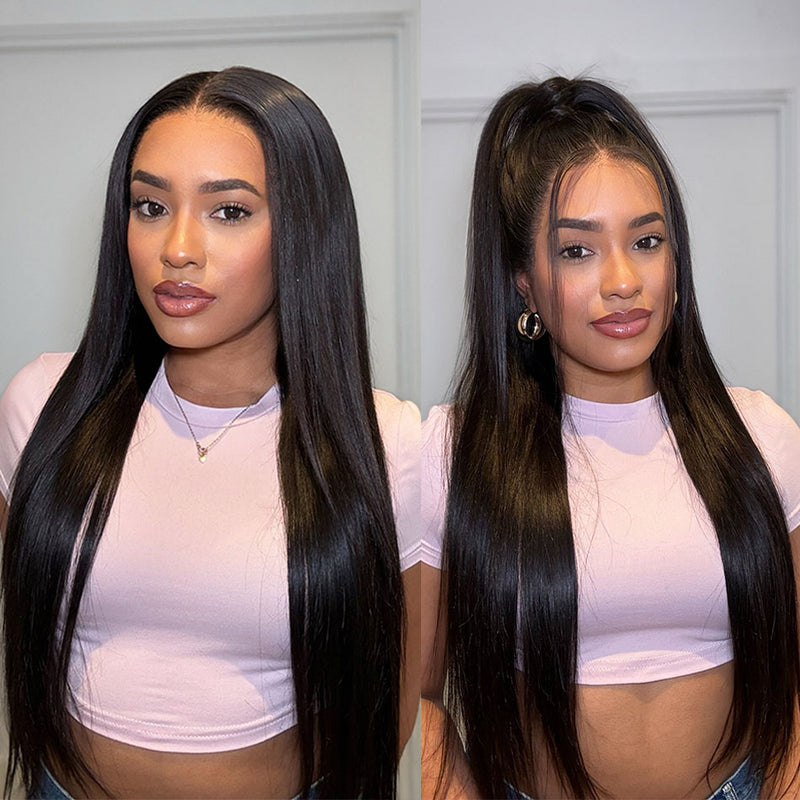 ZSF Straight Undetected 13*6 HD Lace Frontal Wig Hair Human Hair Wigs
