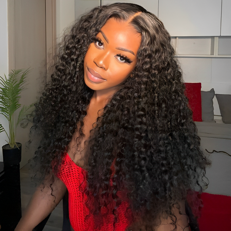 ZSF Upgrade 7*5 Glueless Deep Wave  HD Lace Closure Beginner Friendly Human Virgin Hair