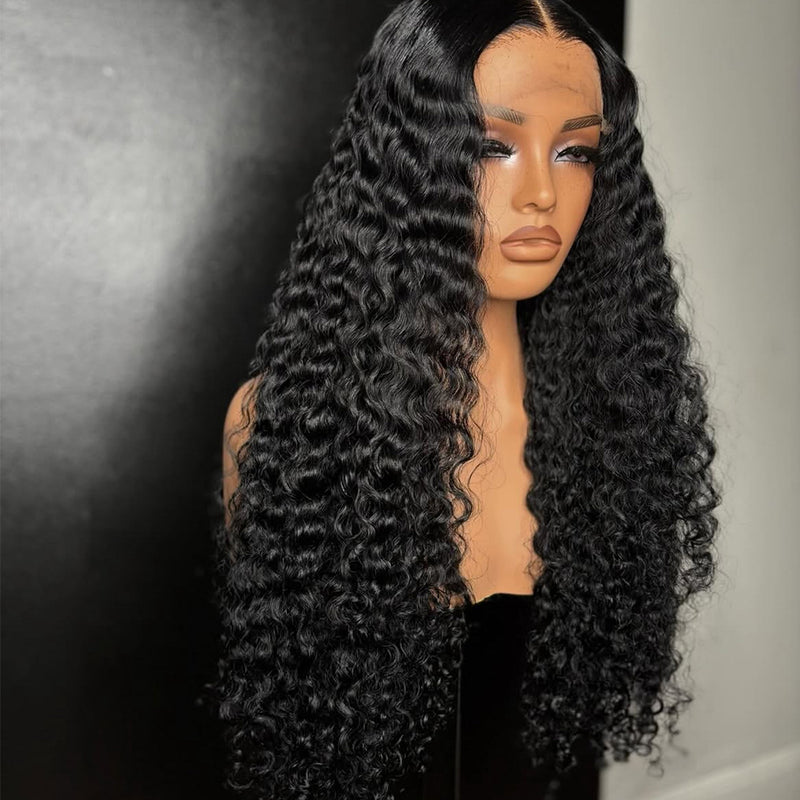 ZSF Pixie Curly HD Lace Frontal Wig Curly Lace Wig Long Hair