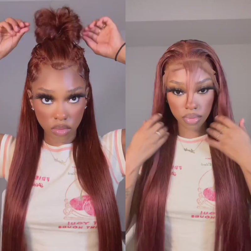 (BUY 1 GET 1 Free) ZSF Auburn Brown 33