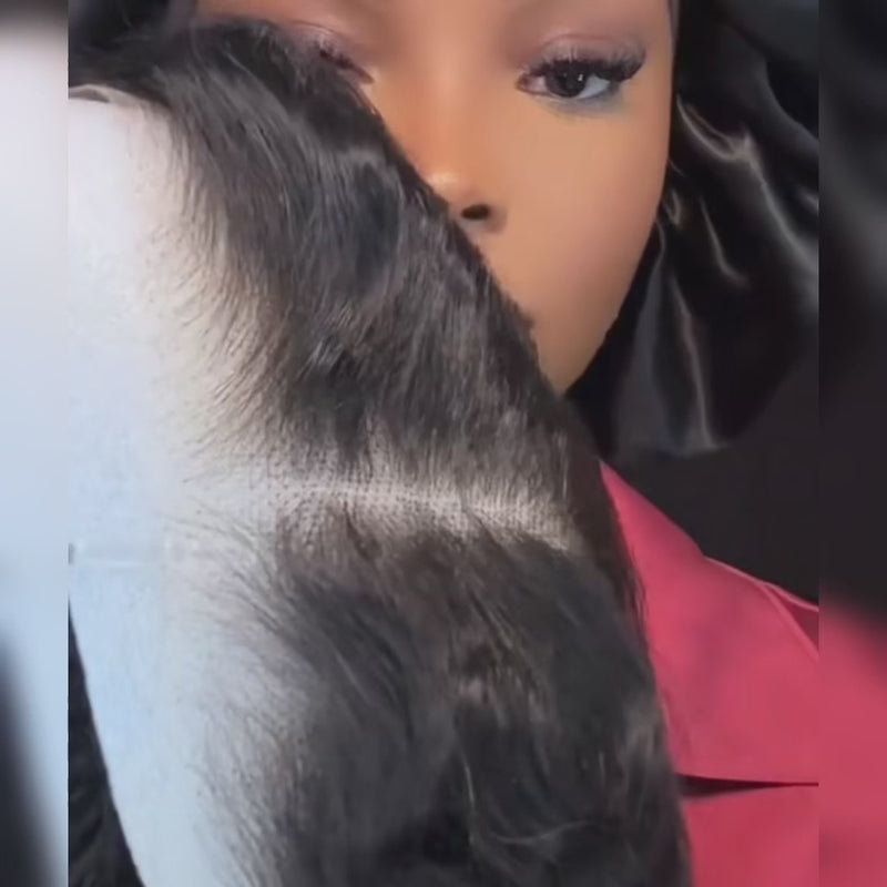 (BUY 1 GET 1 Free)ZSF Kinky Curly  HD Lace Glueless Ready To Go Wig Closure Wig Pre-plucked Hairline