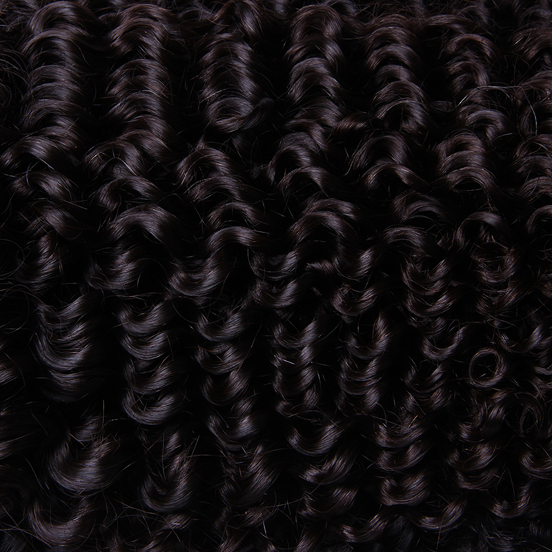 Grade 7A Virgin Hair Water Wave 100% Unprocessed Human Hair 1Bundle Natural Black