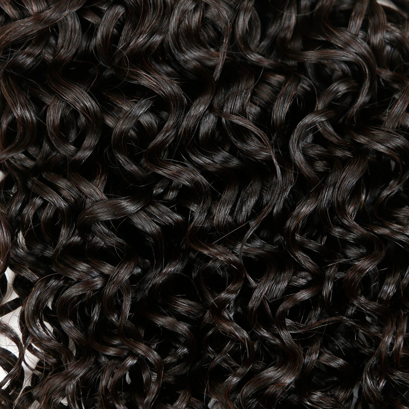 Grade 7A Virgin Hair Jerry Curly 100% Unprocessed Human Hair Weave 1Bundle Natural Black