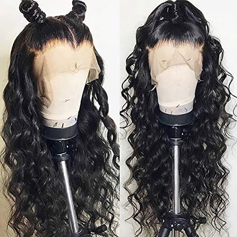 ZSF Loose Wave 13*6 HD Lace Frontal Wig High Quality Curly Human Hair Wig