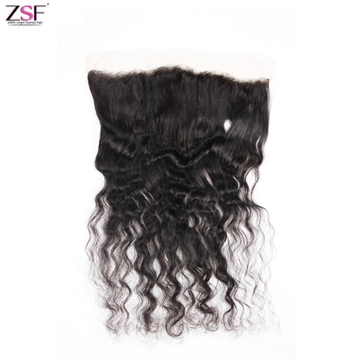 ZSF Hair 8A Grade Loose Curly 13x4 Ear To Ear Lace Frontal  Free Part 1piece