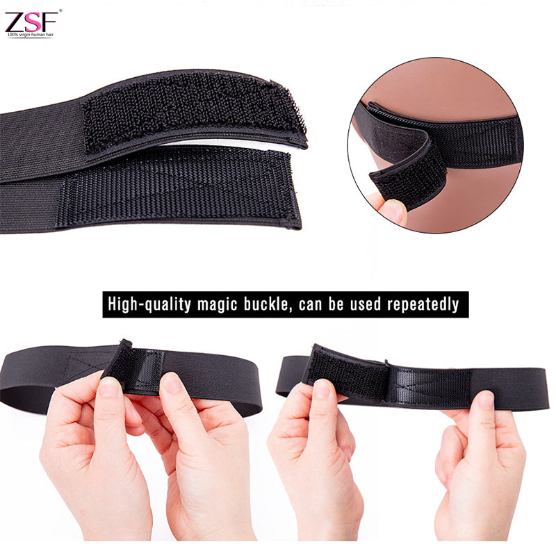 ZSF Edge Slayer Elastic Band For Lace Wigs 1Pc Black
