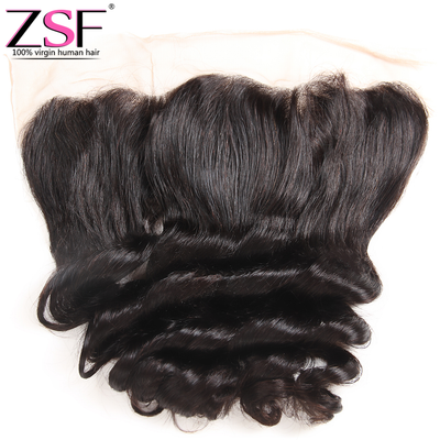 ZSF Hair 13x4/13*6 HD Lace Frontal Closure Loose Wave  Free Part 1piece